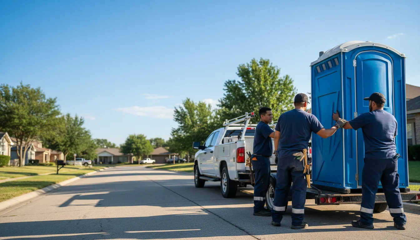Portable Toilet Rental in Tioga, TX near me